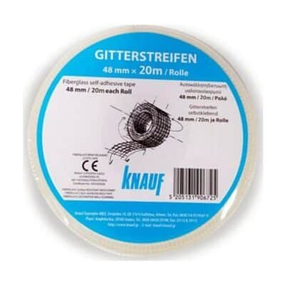 Knauf αυτοκόλλητη δικτυωτή υαλοταινία αρμού 48mm x 20m 5403