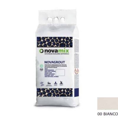 Novamix Novagrout F αρμόστοκος πλακιδίων 1-10mm 5kg 00 Bianco