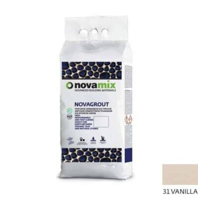 Novamix Novagrout F αρμόστοκος πλακιδίων 1-10mm 5kg 31 Vanilla
