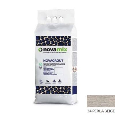 Novamix Novagrout F αρμόστοκος πλακιδίων 1-10mm 5kg 34 Perla Beige