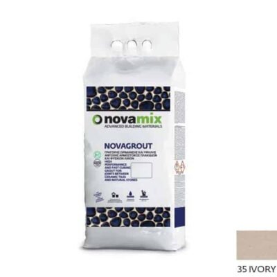 Novamix Novagrout F αρμόστοκος πλακιδίων 1-10mm 5kg 35 Ivory