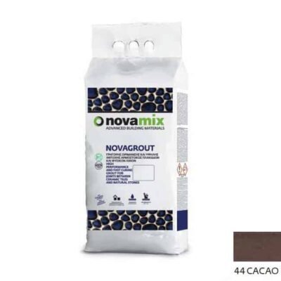 Novamix Novagrout F αρμόστοκος πλακιδίων 1-10mm 5kg 44 Cacao