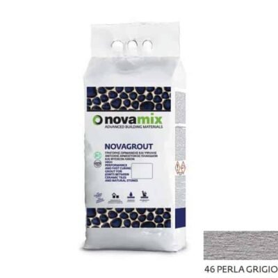 Novamix Novagrout F αρμόστοκος πλακιδίων 1-10mm 5kg 46 Perla Grigio