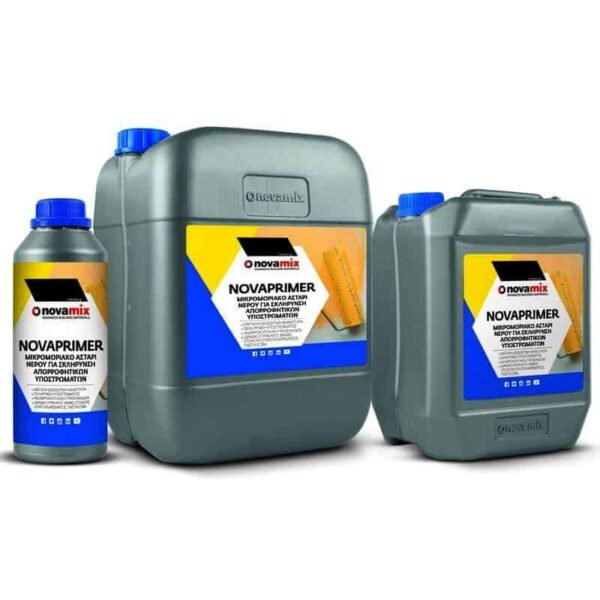Novamix Novaprimer αστάρι απορροφ. επιφ. 1 ltr διάφανο