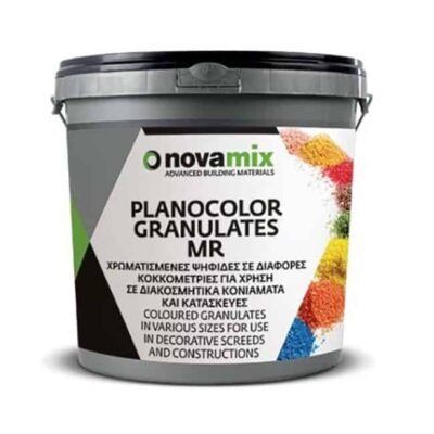 Novamix Planocolor Granulates MR20 μαρμαροψηφίδα Thassos White 25κιλ