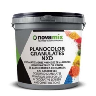 Novamix Planocolor Granulates NXD30 έγχρωμη ψηφίδα 00 White 20κιλ