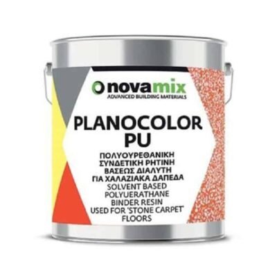 Novamix Planocolor PU διάφανη συνδετική ρητίνη χαλαζιακών δαπέδων 1lit