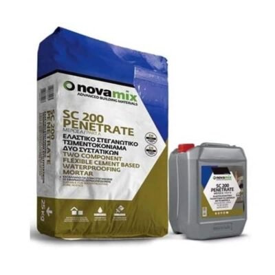 Novamix SC200 Penetrate τσιμεντοειδές στεγανωτικό Α+Β 32κιλ γκρι