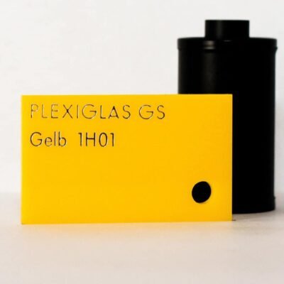 PlexiGlas Rohm GS κίτρινο 1H01 3mm 152.5X203cm
