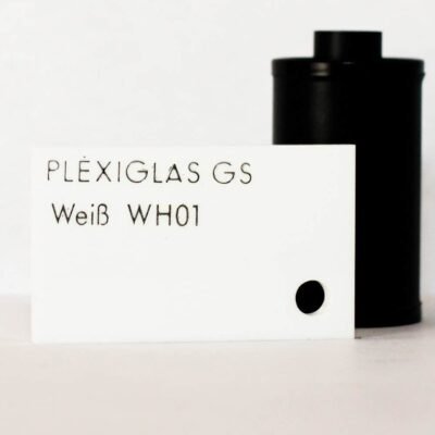 PlexiGlas Rohm GS λευκό WH01 3mm 152.5X203cm