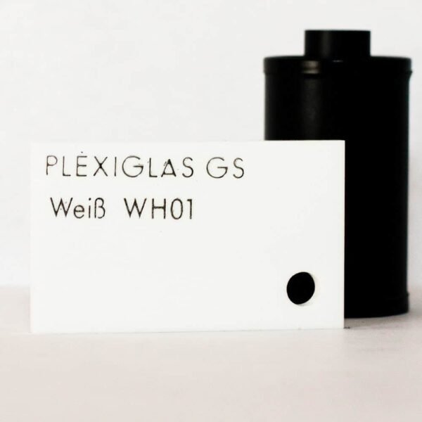 PlexiGlas Rohm GS λευκό WH01 3mm 152.5X203cm