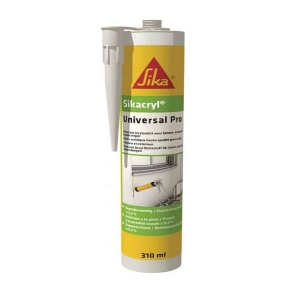 Sika Sikacryl Universal Pro Ακρυλική Σιλικόνη Λευκή 310ml τμχ