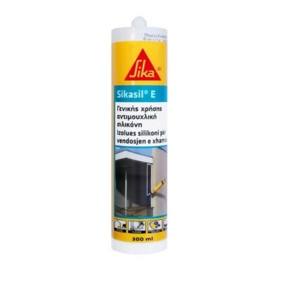 Sika Sikasil E Σιλικόνη Αντιμουχλική Διάφανη 300ml