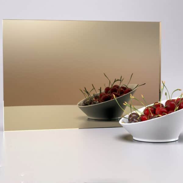 Καθρέπτης Plexiglass EUMirror 3mm 100cm X 150cm Gold