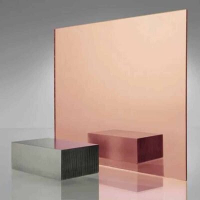 Καθρέπτης Plexiglass EUMirror 3mm 50cm X 50cm Gold-Pink (New)
