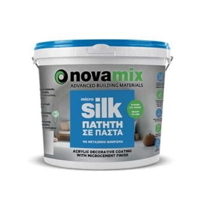 Πατητή τσιμεντοκονία πάστα Novamix Microsilk 7035 Grey 15kg