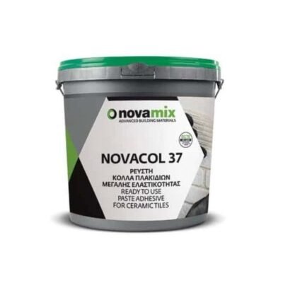 Ρευστή κόλλα πλακιδίων Novamix Novacol 37 D1TE 5kg λευκή