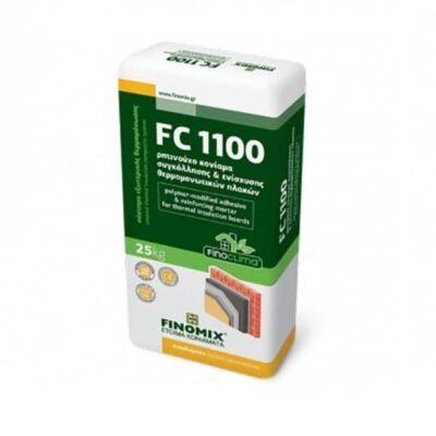 Ρητινούχα κόλλα θερμοπρόσοψης λευκή Finomix FC1100 25κιλ