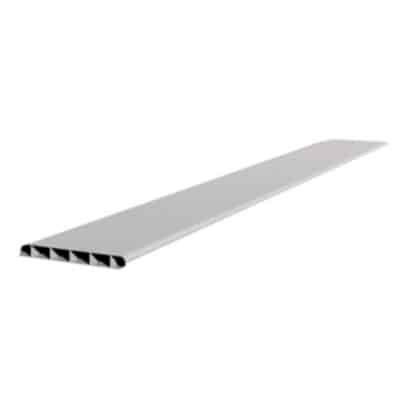Τερματικό προφίλ υαλοτούβλων PVC λευκό 2.60m ΟΕΜ