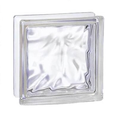 Υαλότουβλο σύννεφο Τσεχίας άχρωμο 19x19cm OEM